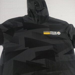 Nike Men's Pittsburg Steelers Onfield Apparel Lightweight Hoodie Size S